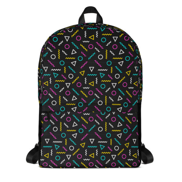 "Neon Squiggles" Backpack