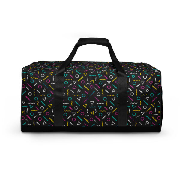 "Neon Squiggles" Duffle Bag