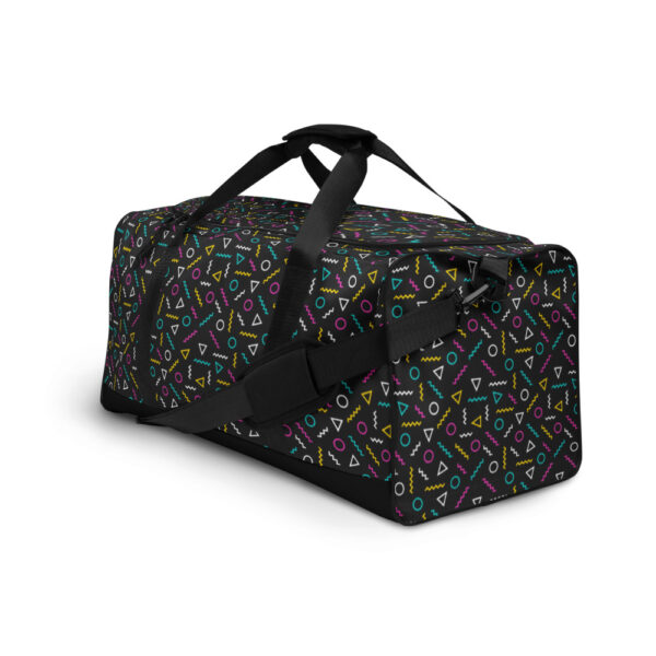 "Neon Squiggles" Duffle Bag - Image 4