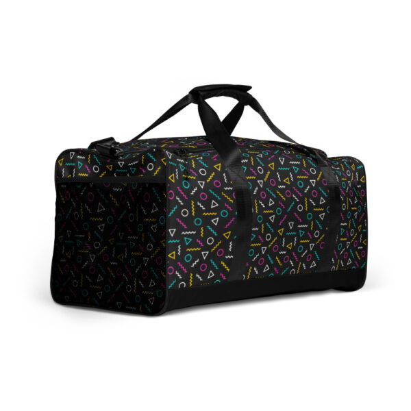 "Neon Squiggles" Duffle Bag - Image 3