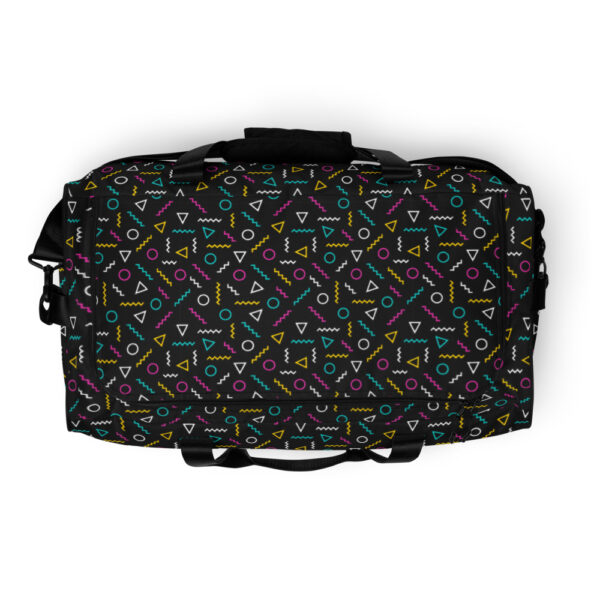 "Neon Squiggles" Duffle Bag - Image 7