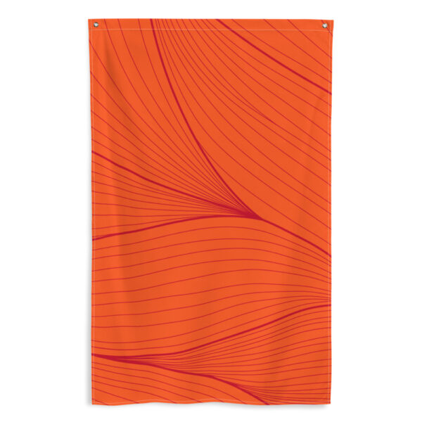 "Orange Wave" Flag
