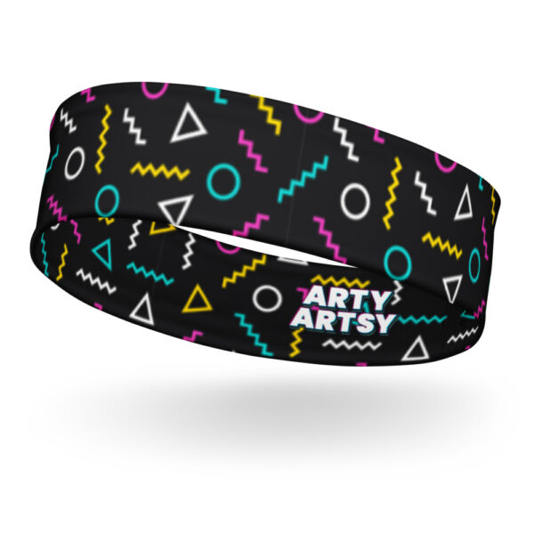 "Neon Squiggles" Headband