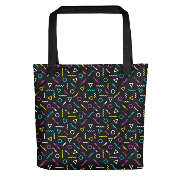 "Neon Squiggles" Tote bag