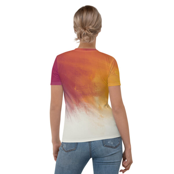 "Watercolor Sunset" Women's T-Shirt - Image 2
