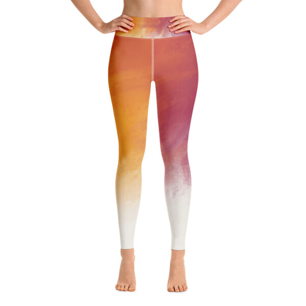 "Watercolor Sunset" Leggings