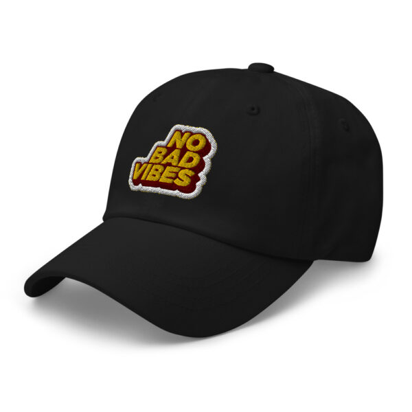 "No Bad Vibes" Hat - Image 8