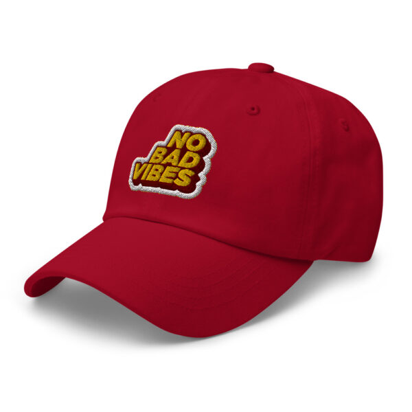"No Bad Vibes" Hat - Image 14
