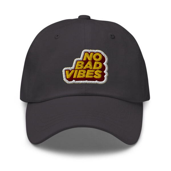 "No Bad Vibes" Hat - Image 15