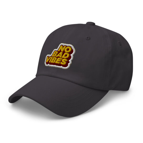 "No Bad Vibes" Hat - Image 17