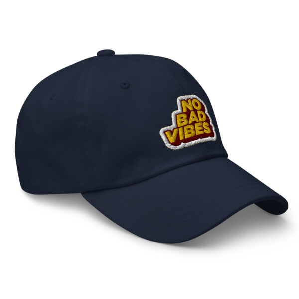 "No Bad Vibes" Hat - Image 10