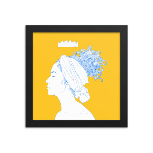 "Lady Peace" Framed Poster - Image 2