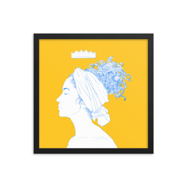 "Lady Peace" Framed Poster - Image 5