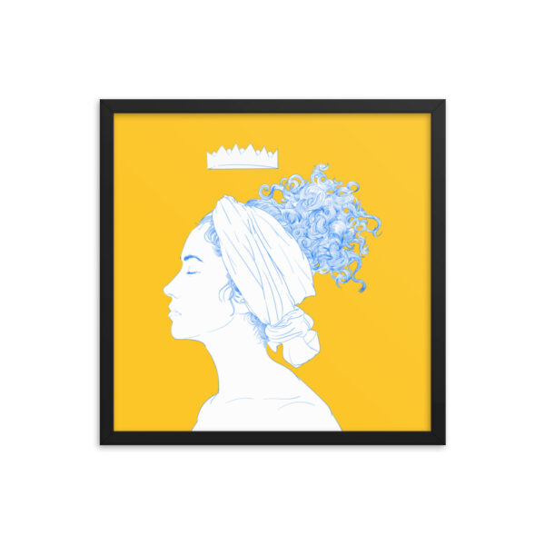 "Lady Peace" Framed Poster - Image 6