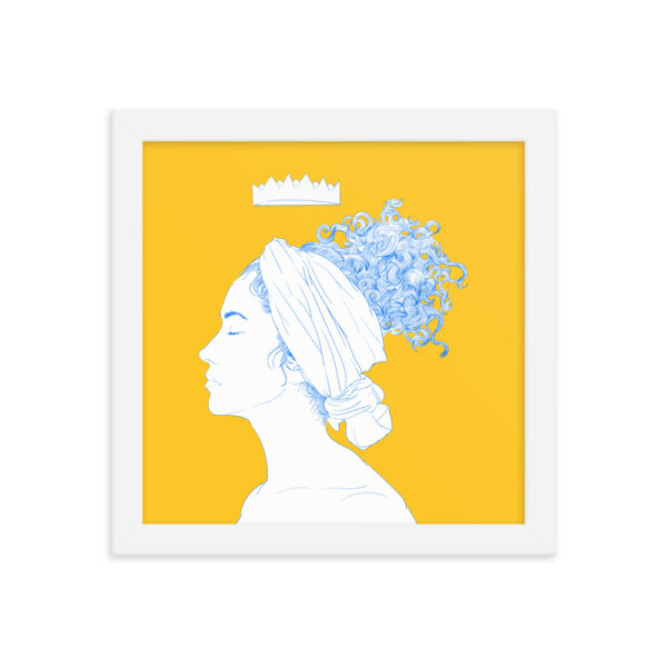 "Lady Peace" Framed Poster - Image 7