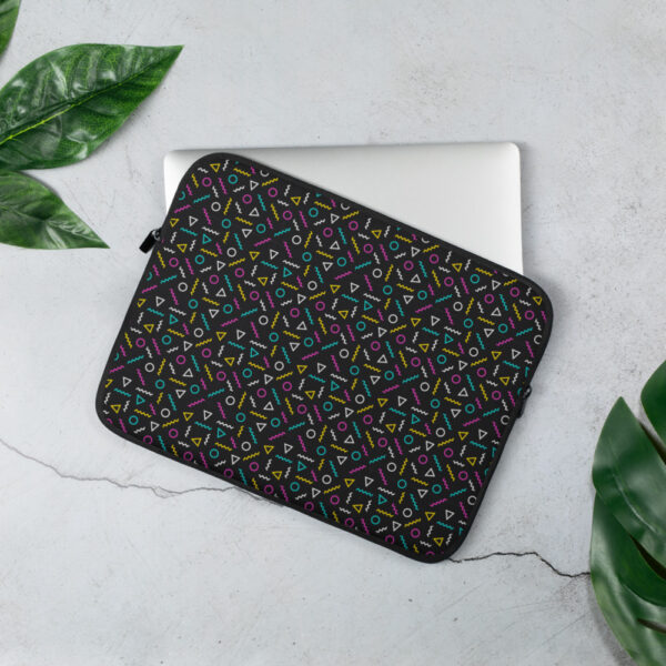 "Neon Squiggles" Laptop Sleeve