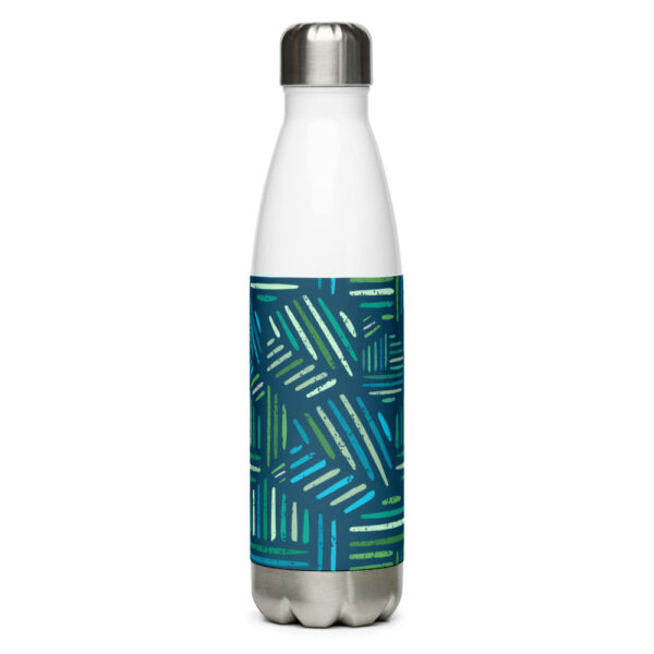 "Painted Leaves" Stainless Steel Water Bottle - Image 2
