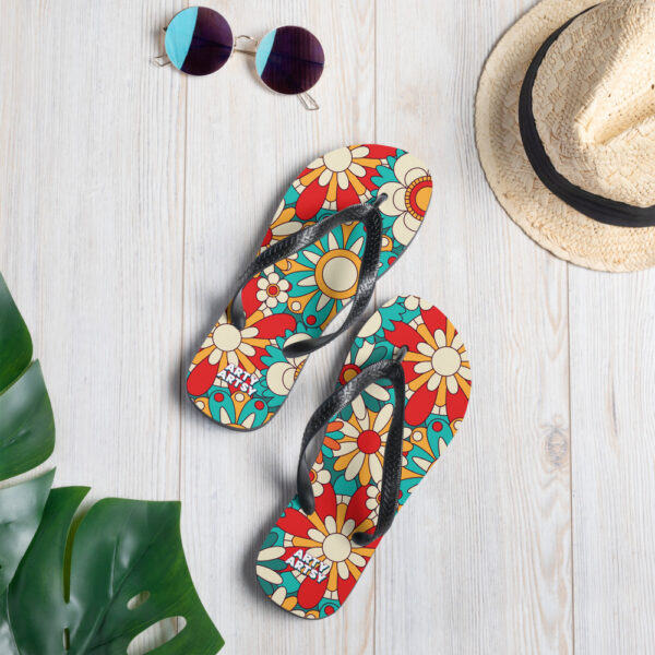 "Spring Time" Flip-Flops - Image 2