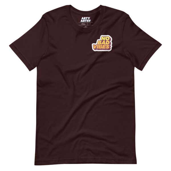 "No Bad Vibes" Short-Sleeve Unisex T-Shirt