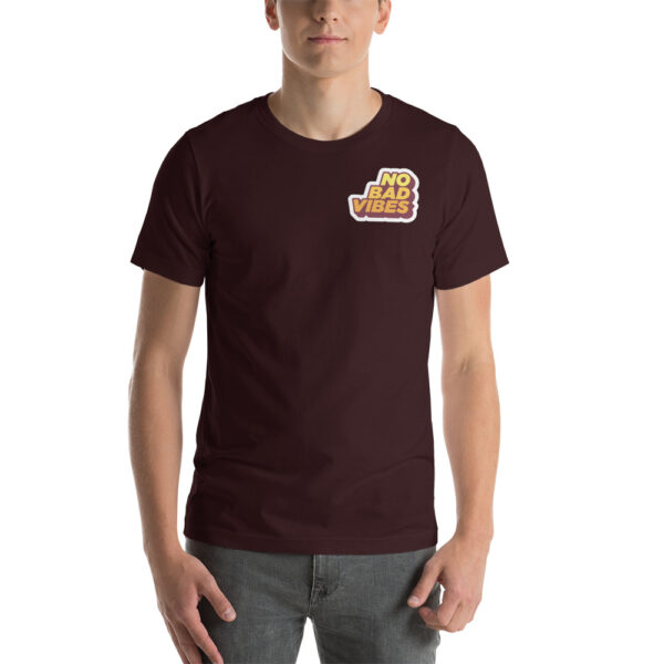 "No Bad Vibes" Short-Sleeve Unisex T-Shirt - Image 2