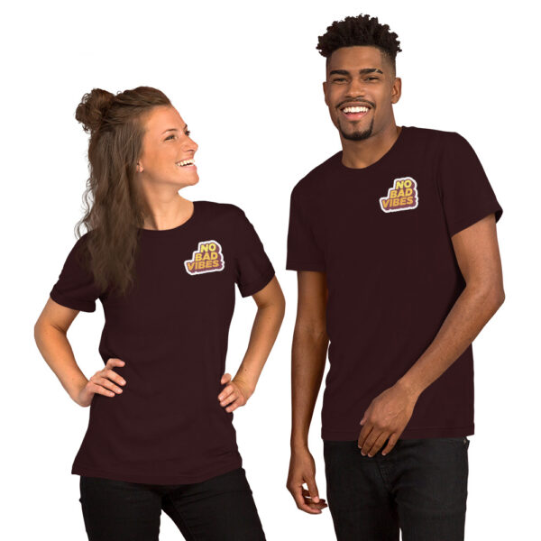 "No Bad Vibes" Short-Sleeve Unisex T-Shirt - Image 4