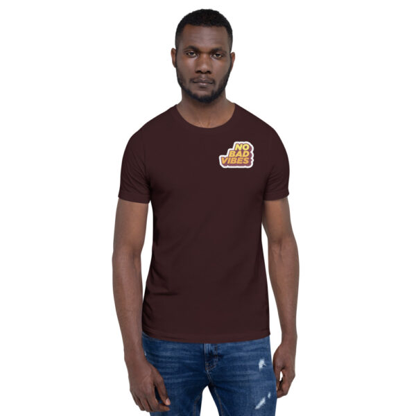 "No Bad Vibes" Short-Sleeve Unisex T-Shirt - Image 6
