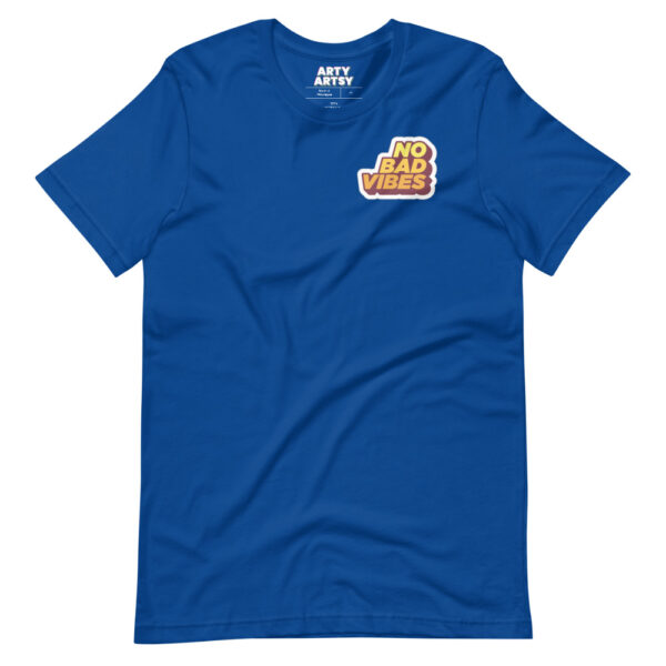 "No Bad Vibes" Short-Sleeve Unisex T-Shirt - Image 12