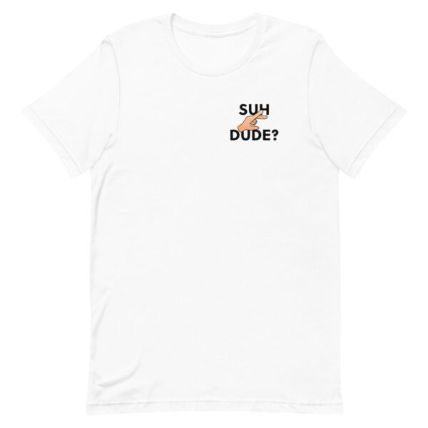 "Suh Dude?" Subtle Short-Sleeve Unisex T-Shirt - Image 14