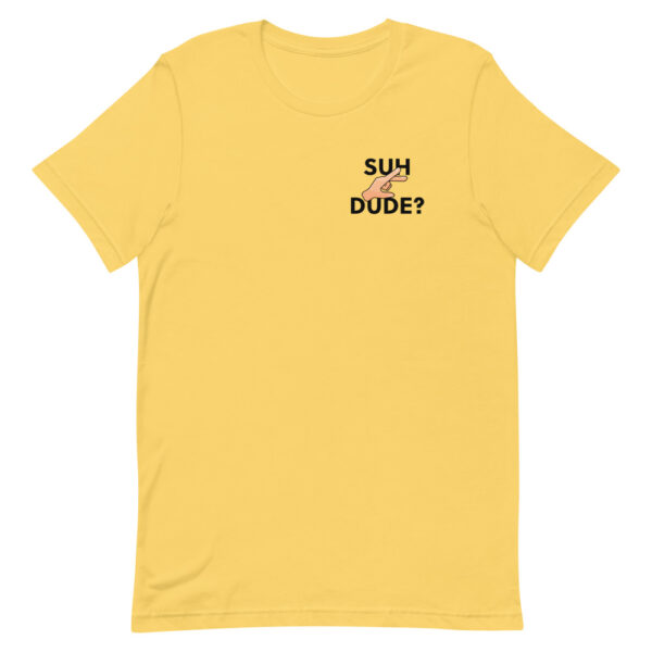 "Suh Dude?" Subtle Short-Sleeve Unisex T-Shirt - Image 12