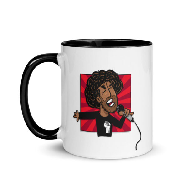 "Zach De La Rocha" Mug with Color Inside - Image 2