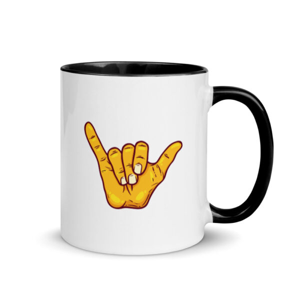 "Love" ASL Mug with Color Inside - Image 2