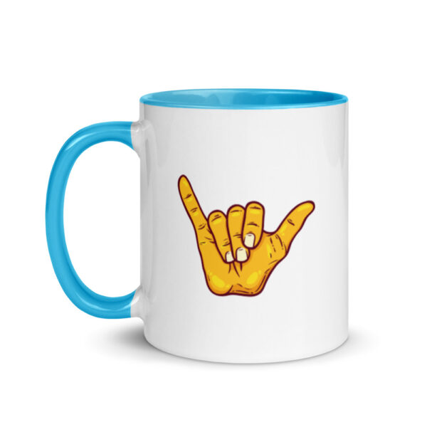 "Love" ASL Mug with Color Inside - Image 5