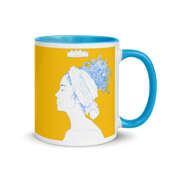 "Lady Peace" Mug with Color Inside
