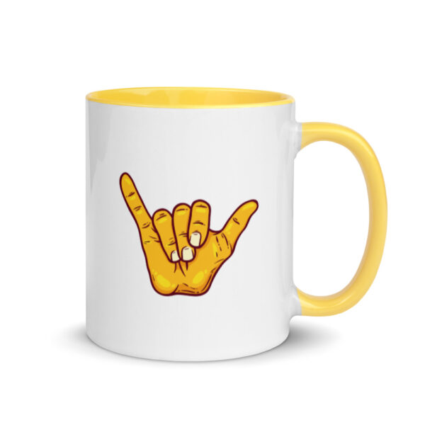 "Love" ASL Mug with Color Inside - Image 6