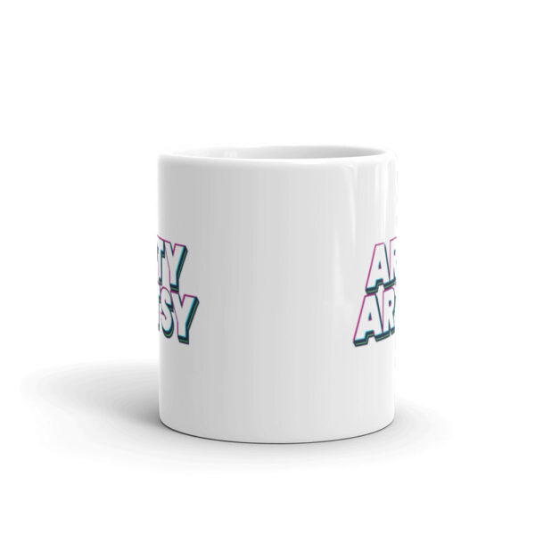 "Arty Artsy" Glossy Mug - Image 2