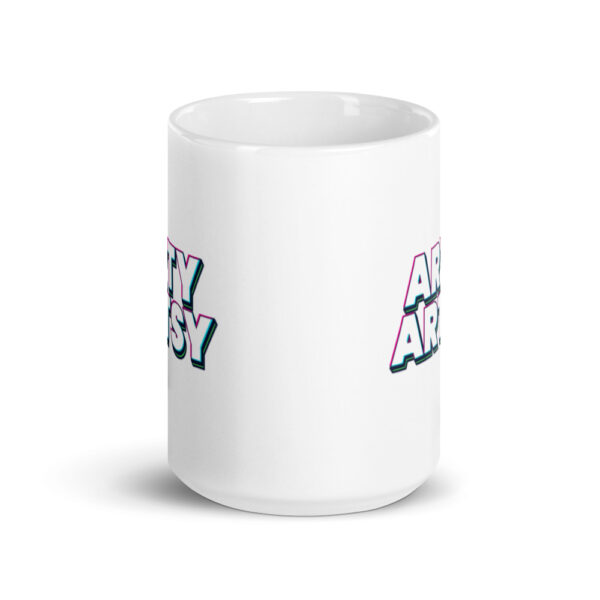 "Arty Artsy" Glossy Mug - Image 4