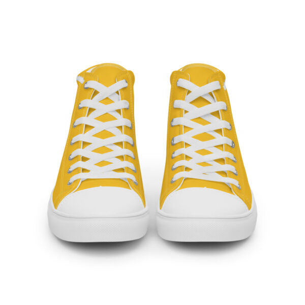 "Lady Peace" Women’s High Top Canvas Shoes - Image 16