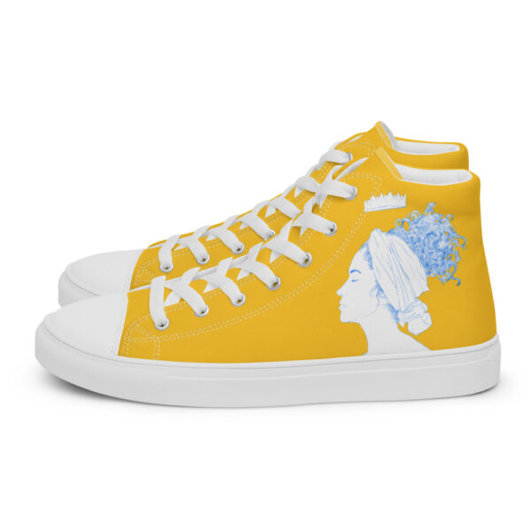 "Lady Peace" Women’s High Top Canvas Shoes