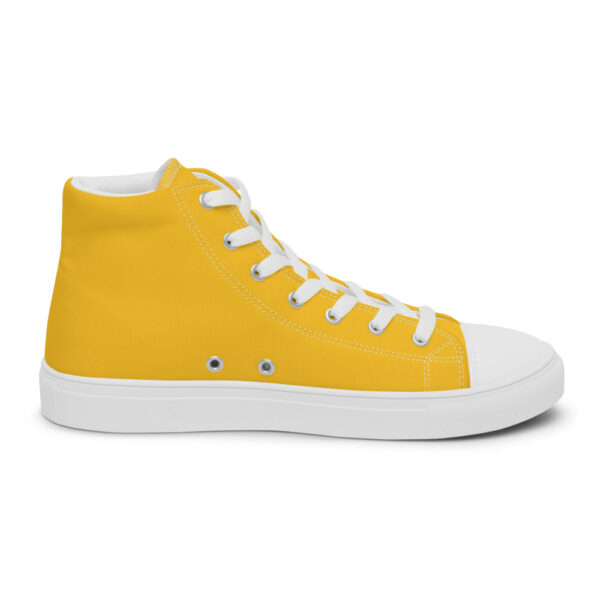 "Lady Peace" Women’s High Top Canvas Shoes - Image 3