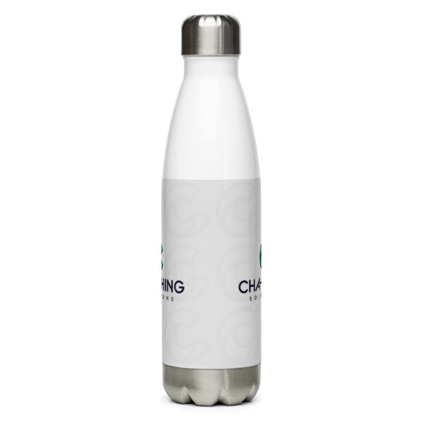 Cha-Ching Solutions Stainless Steel Water Bottle - Image 4