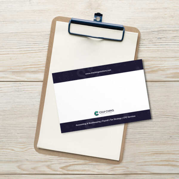 Cha-Ching Solutions Standard Postcard