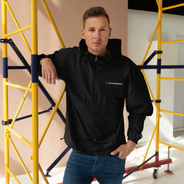 Brandeeno Embroidered Champion Packable Jacket - Image 7
