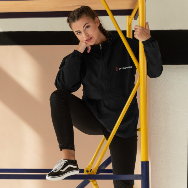 Brandeeno Embroidered Champion Packable Jacket - Image 8