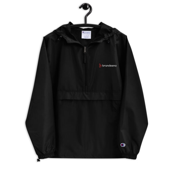 Brandeeno Embroidered Champion Packable Jacket - Image 9