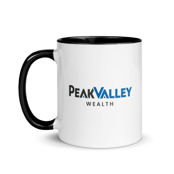 PeakValley Minimal Mug with Color Inside - Image 3