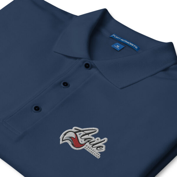 Agile Outline Men's Premium Polo - Image 2