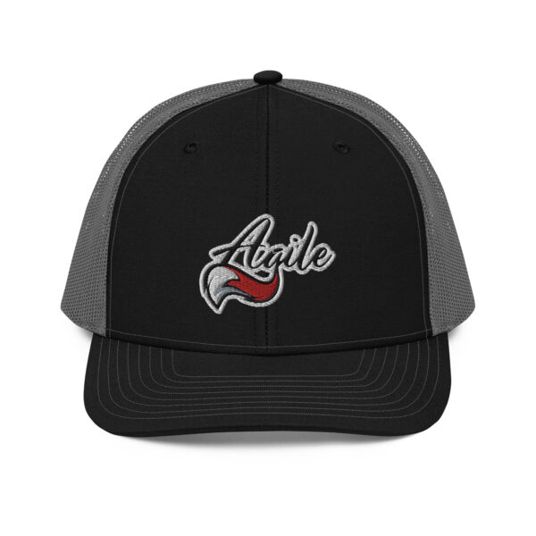 Class Dark Agile Trucker Cap - Image 2