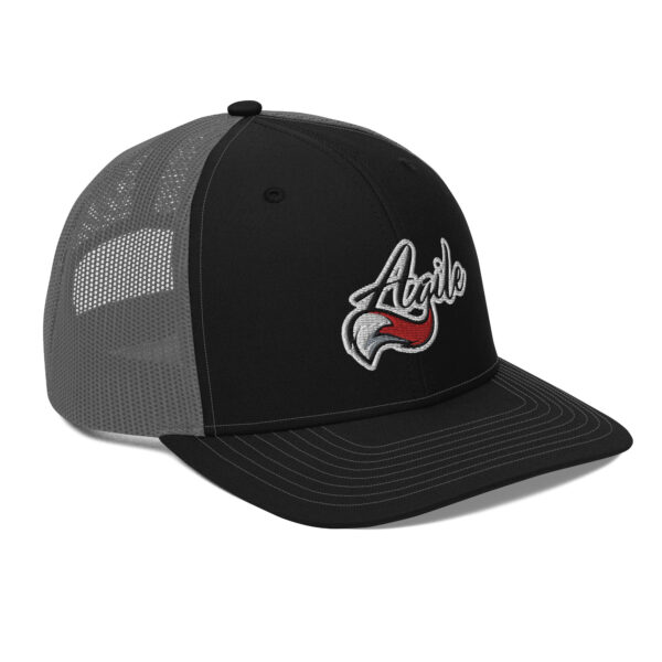 Class Dark Agile Trucker Cap - Image 4